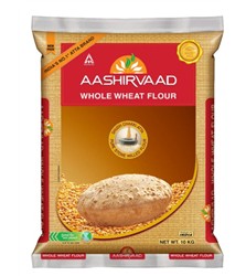 10KG AASHIRVAAD Chakki Atta - Whole Wheat Flour