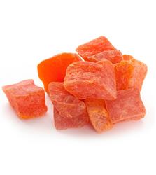 Dried Papaya Cubes 125g