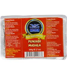 Heera MINI PAPAD Punjabi Masala 200g
