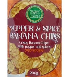 Heera Black Pepper and Spice Banana Chips 200g