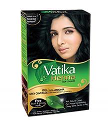 VATIKA Henna Hair Colour-Black 60g