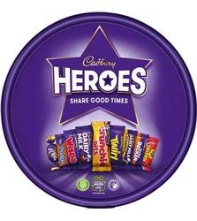 Heroes Chocolates Tub 660g