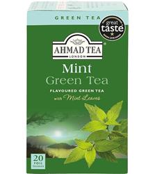 Tea Bags Ahmad Mint Green Tea 20´s