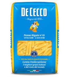 Penne Rigate Pasta (De Cecco) 1kg