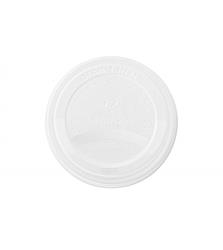 Vegware Lids Coffee Cup White 12oz (50)