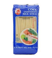 Noodles Pad Thai Rice Stick 3MM (COCK) BLUE 375g