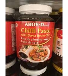 Arroy D Chilli Paste with Soya Oil 520g