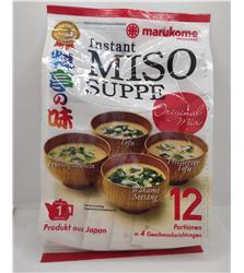 Miso Soup Instant Original Mix 12's (Marukome) ( 225g)