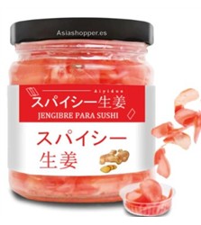 Pink Sushi Ginger Bottle 190g