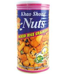 Mixed Rice Crackers Can 180g