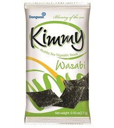 Seaweed Wasabi Flavour Snacks 8x21.6g