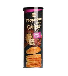 Poppadums/Lentil Chips Sweet Chili 70g