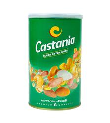 CASTANIA Mixed Nuts Green Tin 450g (Lebanese)