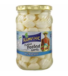 Pickled Garlic White (Kamrooz) 700g (Persian)