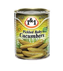 Baby Pickled Cucumbers (1&1) 650g (Persian)