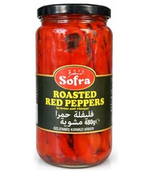 Red Peppers Roasted (Sofra) 480g
