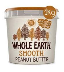 Peanut Butter Smooth (Whole Eatrth) 1kg