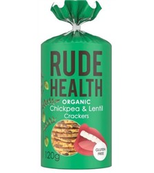 Chickpea and Lentil Crackers Organic 120g