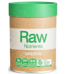 Raw Nutrients Greens 120g