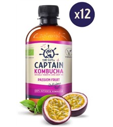 Kombucha Passion Fuit 400ml (Captain Kombucha)